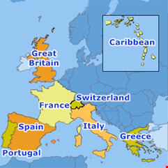 Europe and the Caribbean Villas for Rent