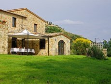 Photo of Rustic Tuscan Villa Surrounded by Olive Groves and Vineyards