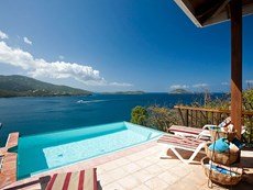 Photo of Tranquil St. Thomas Villa Overlooking Magens Bay