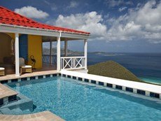 Photo of Colorful Caribbean Villa Overlooking Long Bay Beach