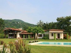 Photo of Luxury Villa on Lake Maggiore Villa with Grounds, Sailboat, Pool, and Tennis Court