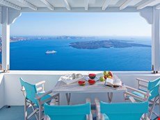 Photo of Greek Island Villa with Jacuzzi in a Village 