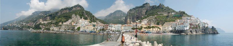 Amalfi Coast from the Sea